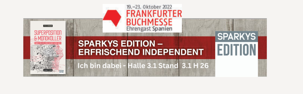 Sparkys Edition auf der Frankfurter Buchmesse 2022